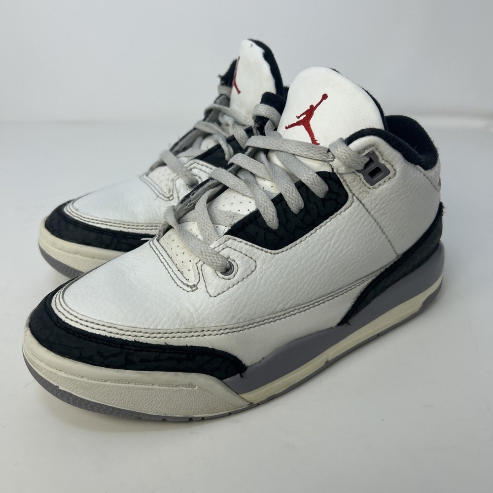 Nike Air Jordan 3 Retro GS 'White Cement Reimagined' DM0966-106 Size 2Y